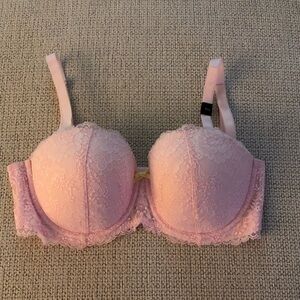 Victoria Secret Dream Angels Multi-way Pink Lace Bra